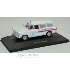 Масштабная модель SIMCA Marly "Ambulance Municipale"(медицинская помощь) White